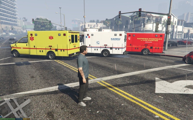 Real French Ambulances